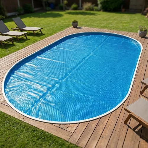 Swim & Fun Poolcover Summer 500x300cm 200μm For Oval Pool