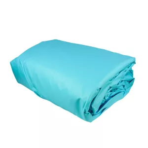 Swim & Fun Poolliner Overlay 0,4mm För Fristående Oval Pool 500x300x120cm