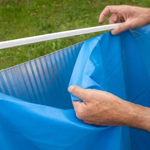 Swim & Fun Poolliner Overlay 0.4mm For Freestanding Round Pool 360x120cm