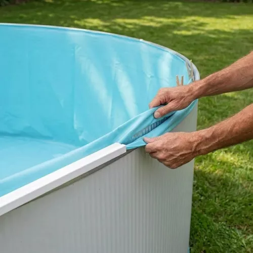 Swim & Fun Poolliner Overlay 0.6mm For Freestanding Round Pool 460x132cm
