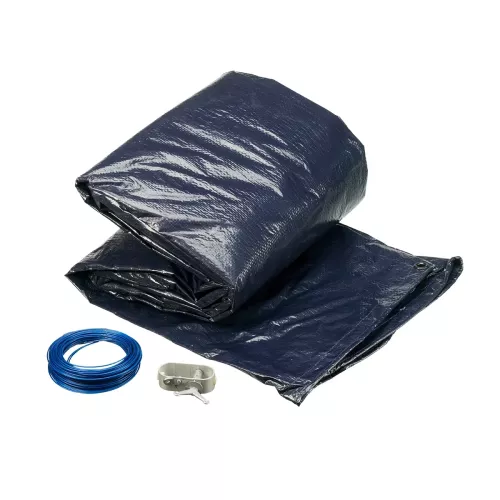 Swim & Fun Pool Cover Winter 350-360cm Round Winter Cover For Pool