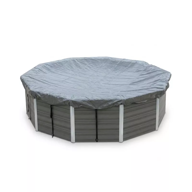 Swim & Fun Pool Cover Vinter Til Rund Pool 410cm