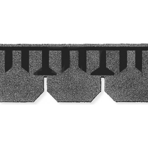 Takshingel Isola Kuttet Svart 3,15m2