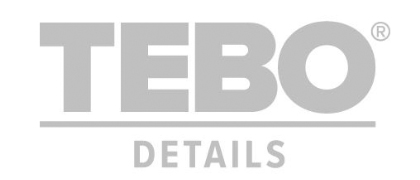 Brusehylde Flise I Air Mat Sort Tebo Details