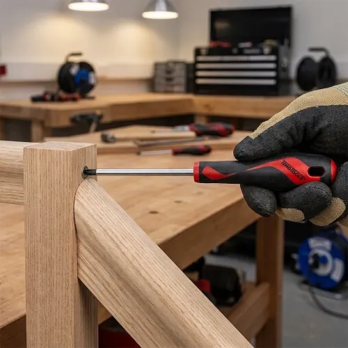 Skruetrækker PZ1x75mm Mellem Håndtag MD952N Rundklinge Teng Tools