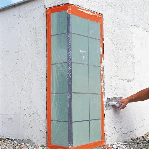 Bygge- Og Beskyttelsestape 4843 50mmx33m Orange Tesa