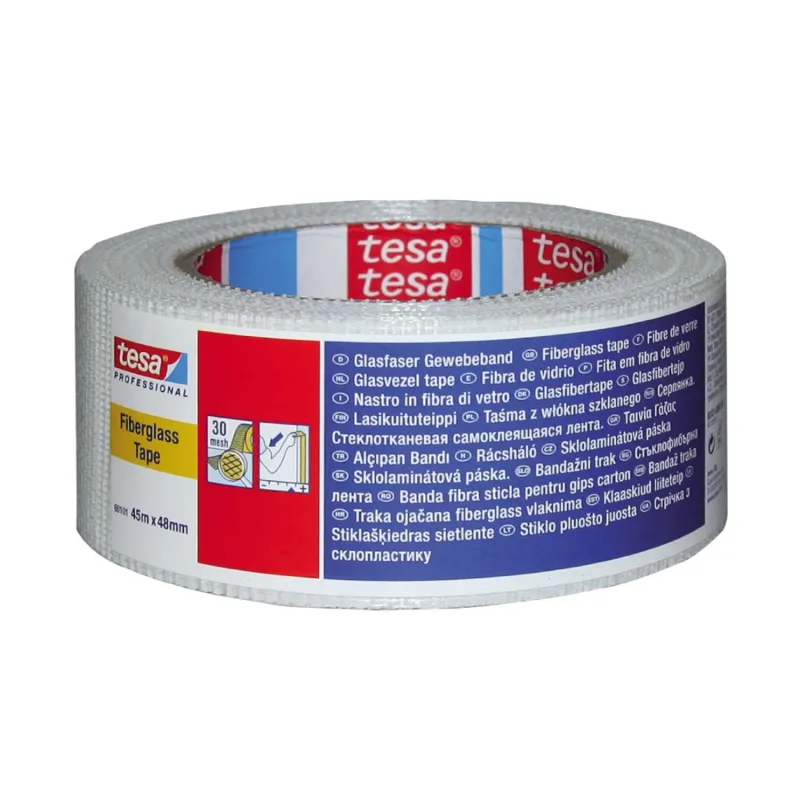 Glasfibertejp Skarvremsa 48mmx45m Tesa