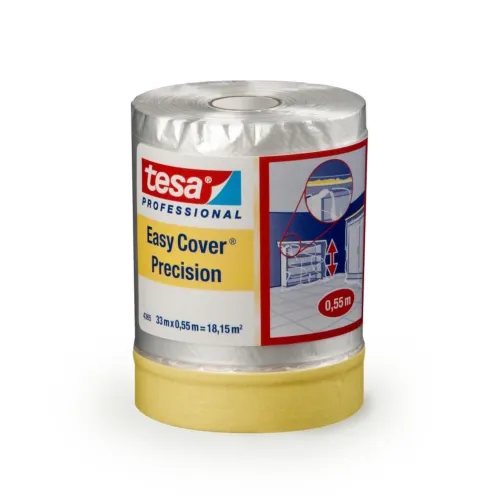 Masking Foil Easy Cover Precision 0.55x33m Tesa