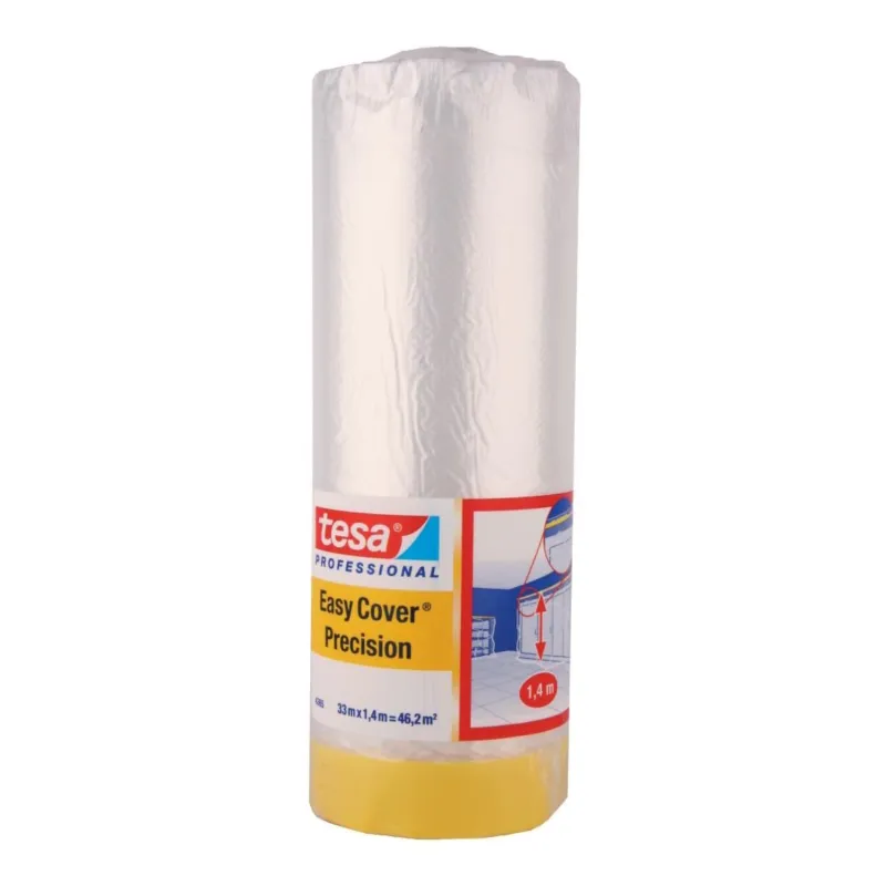 Afdækningsfilm Easy Cover Precision 1400mmx33m Tesa