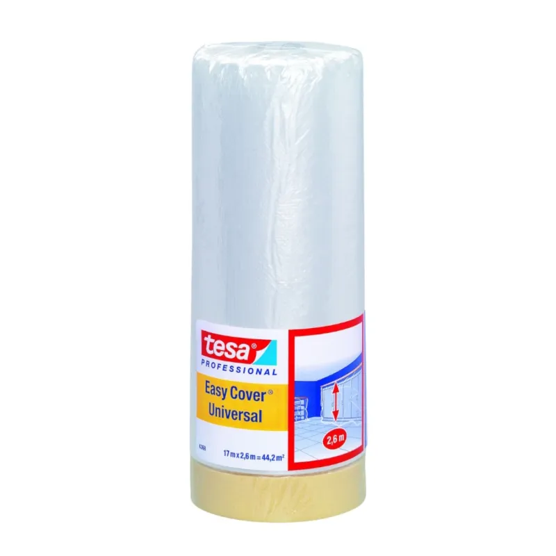 Maskeringsfolie Easy Cover Universal 2600mmx17m Tesa