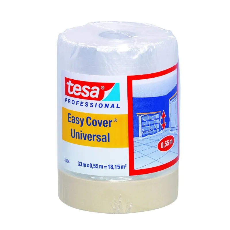 Afdækningsfolie Easy Cover Universal 550mmx33m Tesa