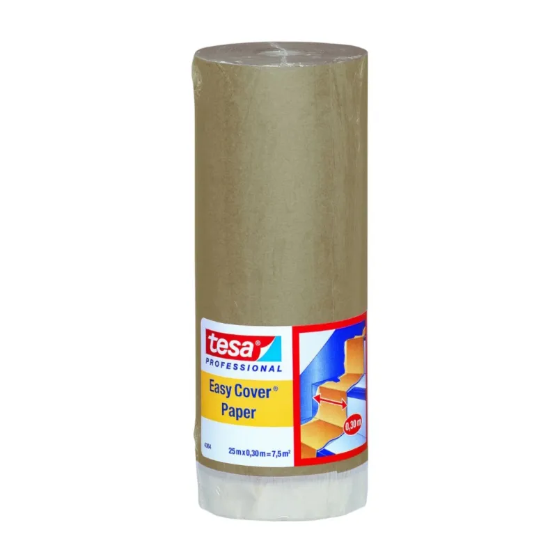 Afdækningspapir 4364 Easy Cover 300mmx25m Tesa