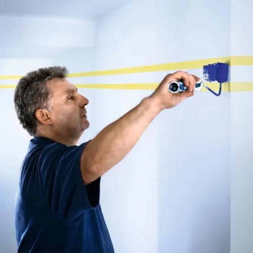 Masking Tape Precision 4334 Indoor 19mmx50m Yellow Tesa
