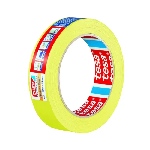 Masking Tape Precision 4334 Indoor 25mmx50m Yellow Tesa