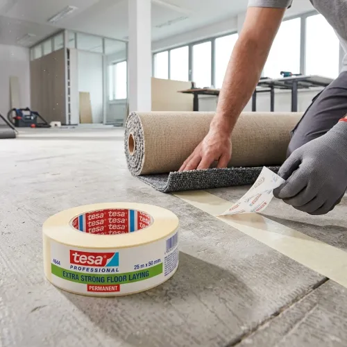 Carpet Tape 4944 Extra Strong 50mmx10m Tesa