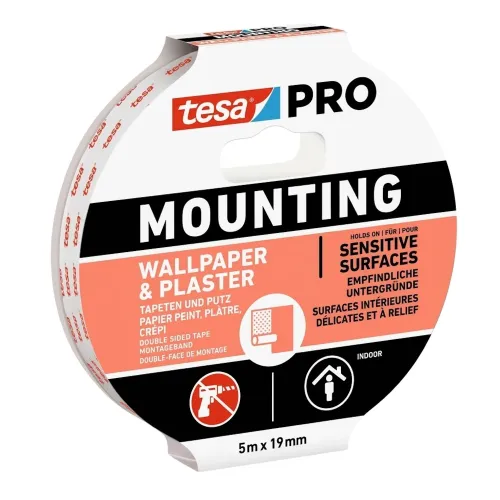 Mounting Tape Pro Transparent 19mmx5m Tesa