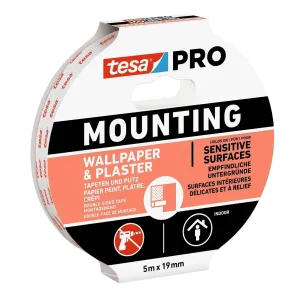 Mounting Tape Pro Transparent 19mmx5m Tesa