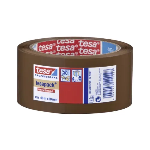Packing Tape 4024 Universal 50mm x 66m Brown Tesa