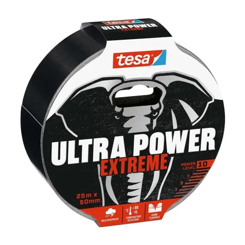 Repair Tape Ultra Power 25mx50mm Black Tesa