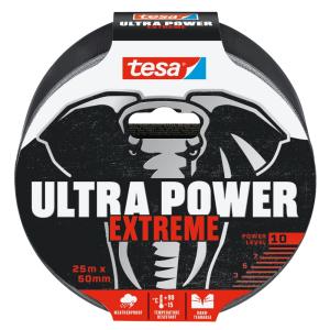 Tesa Reparationstejp Ultra Power Extreme  50MMX25M, Svart
