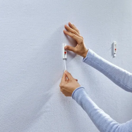 Nail 77774 Selvklæbende Justerbar Tapet Og Puds Belastningskapacitet 1kg 2stk Tesa