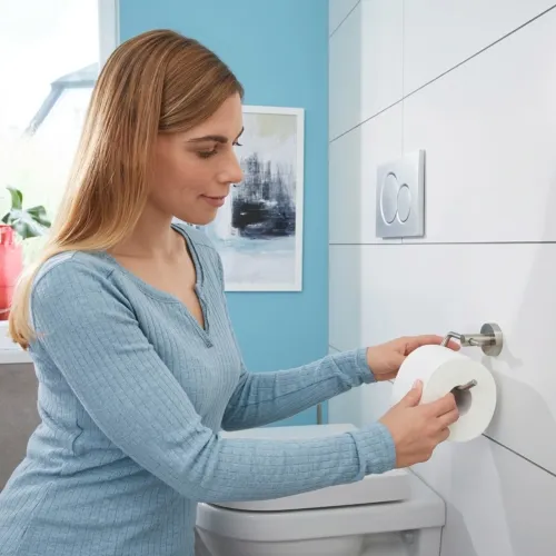Toiletpapirholder Moon Selvklæbende Tesa