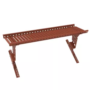 Complete Roof Platform 1.2m Brick Red For Concrete Tiles On Raw Sheet Pile TJB