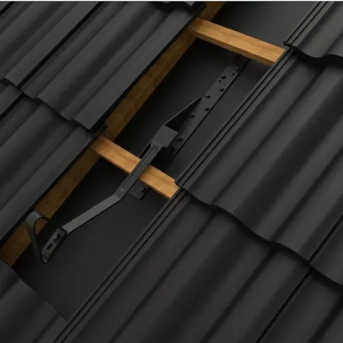 Lifeline Bracket Single Black For Safe Roofing Work TJB