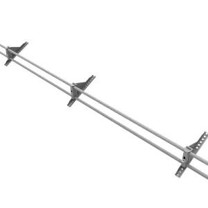 Snow Guard Package 1.53m Grey For Tiled Roof TJB