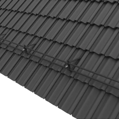 Snow Guard Package 2.33m Black For Tiled Roof TJB