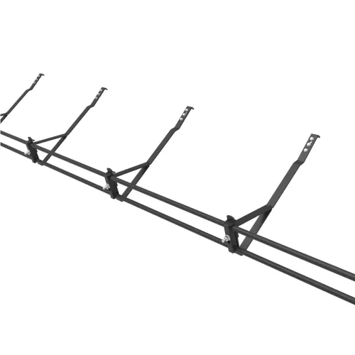 Snow Protection Package 2.33m Black For Sheet Metal/Cardboard Roofs TJB