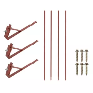 Snow Protection Package 2.33m Brick Red For Tiled Roofs TJB