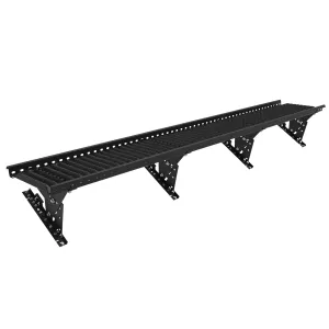 Complete Roof Bridge 2.4m Black For Profiled Sheet Metal Roof TJB