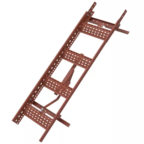 Roof Ladder 1.2m Brick Red Complete Package For Concrete Tiles And Clay Tiles TJB