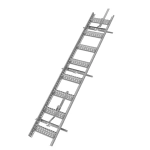 Roof Ladder 2.4m Grey Complete Package For Concrete Tiles And Clay Tiles TJB