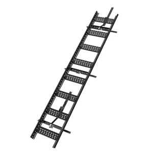 Roof Ladder 2.4m Black Complete Package For Concrete Tiles And Clay Tiles TJB