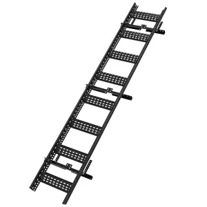 Roof Ladder 2.4m Black Complete Package For Profiled Sheet Metal Roof TJB