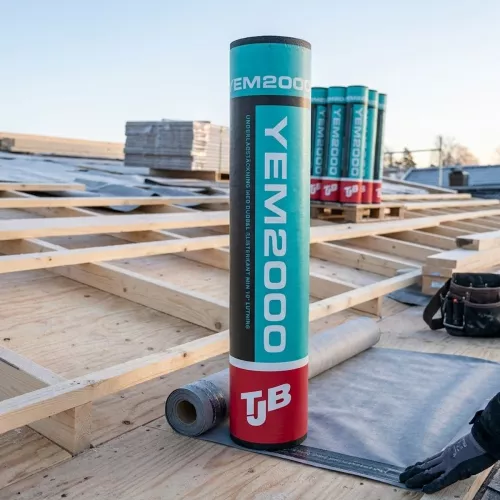 YEM 2000 KK 1x10m Cold Flexible Underlayment With Adhesive Edge TJB