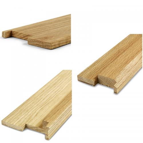 Trösklar i massiv klarlackad ek från Swedoor