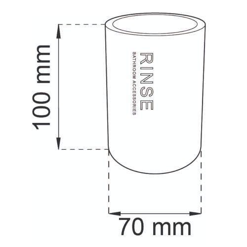 Tandborstmugg Nature, Habo