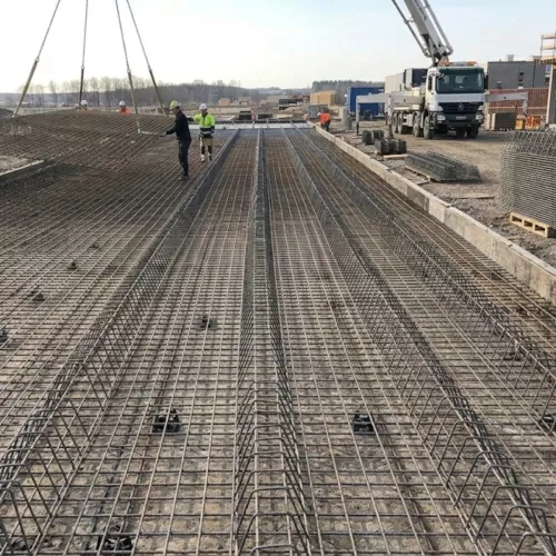 Armering Nätstöd För Distansering Typ A 130mm 2m 50st V-Steel