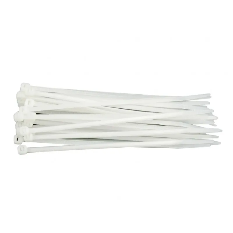 Buntband Nylon 500x8mm Vit 50st Vorel
