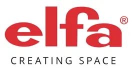 elfa creating space logotyp varumärke