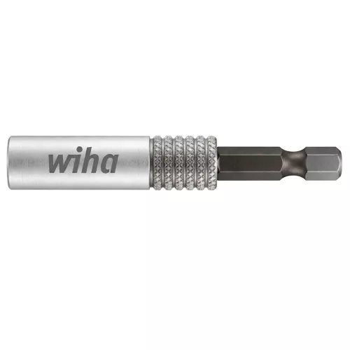 Bitshållare CentroFix SuperSlim Mekanisk Lås 1/4" 66mm Wiha
