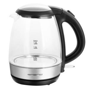 Kettle With Blue LED Lighting 2200W 1.2L Emerio