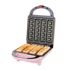 Waffle Iron 700W Belgian Waffle Sticks Pink Emerio