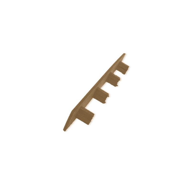 Ändlock Till Bamboodeck, 10st Brun, WPC006