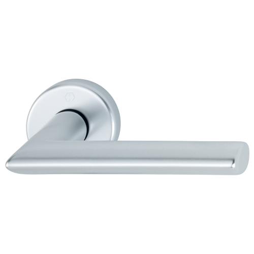 Ytterdörrhandtag Stockholm F1, Alu. Silver, Hoppe