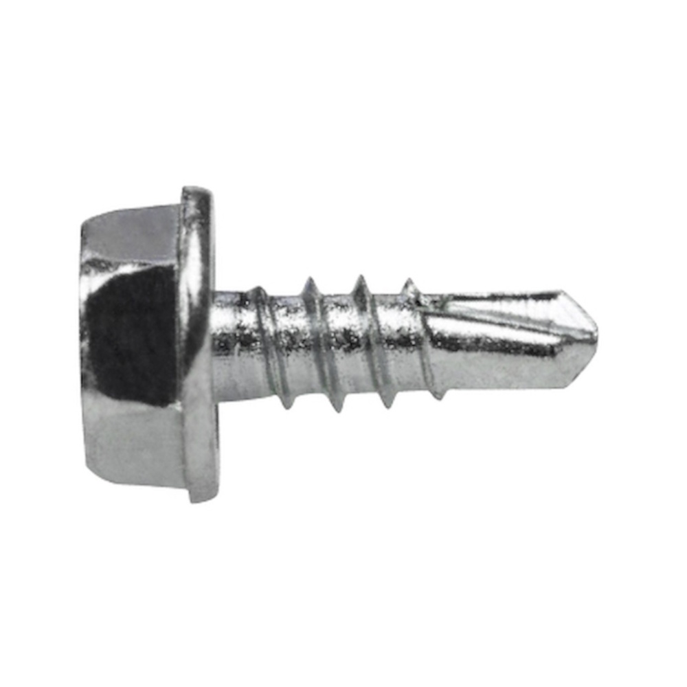 Boreskrue Sekskant 4,8x16mm C1 Blankforzinket 500stk Ejot 1533541