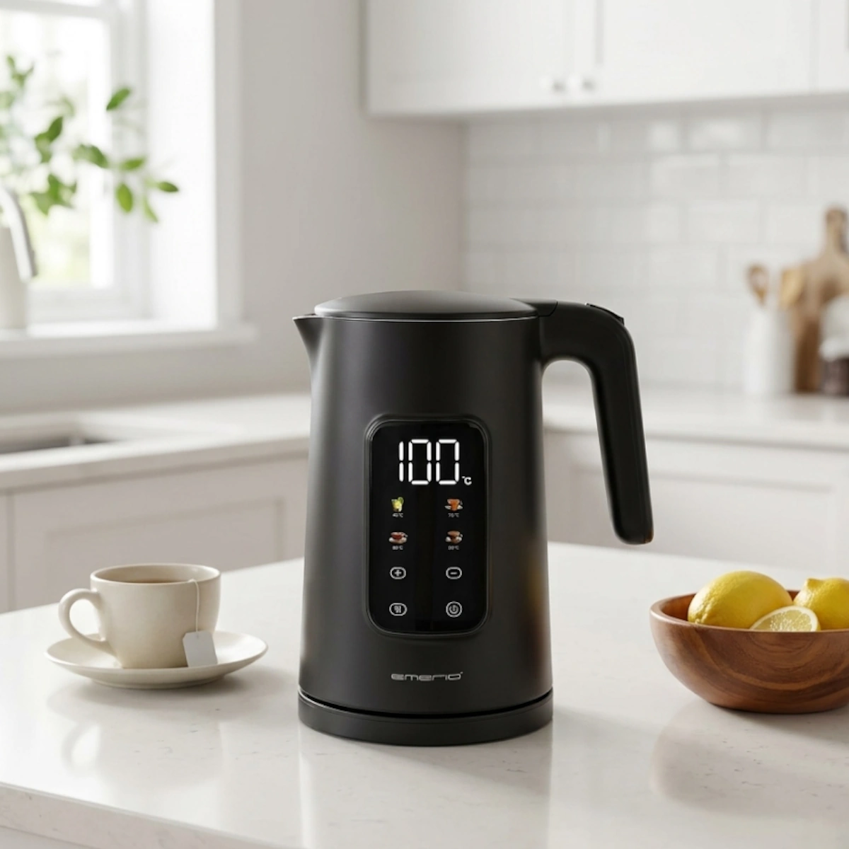 Digital Elkedel 1850-2200W 220-240V 1,7 Liter Emerio